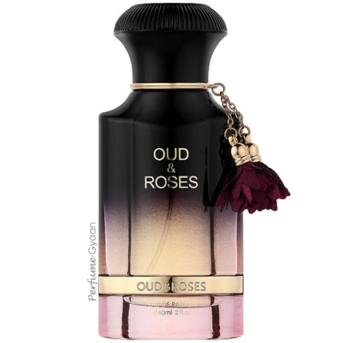 Ahmed Al Maghribi Oud & Roses Unisex 60ml – Perfumegyaan