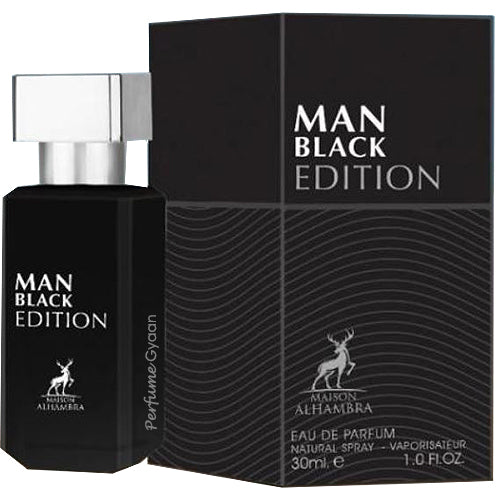 Maison Alhambra Man Black Edition Eau De Parfum 30ml