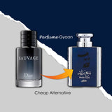 Ard Al Khaleej Sheikh Zayed Blue Eau de Parfum 100ml (Spot on Sauvage Clone)