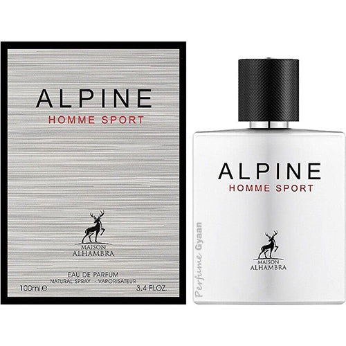 Maison Alhambra Alpine Homme Sport Eau de Parfum 100ml (Allure Homme Sport Clone)
