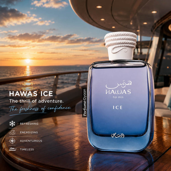 Rasasi Hawas Ice For Men Eau De Parfum 100ml