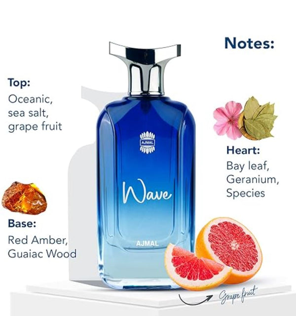 Ajmal Wave Eau de Parfum for Men 100ml