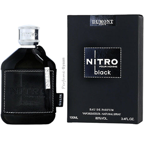 Dumont Nitro Black for Men by Dumont Paris Eau De Parfum 100ml