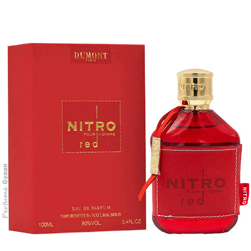 Dumont Nitro Red 100ml Eau De Parfum for Men