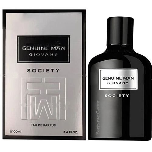 Fragrance World Genuine Man Giovany Society Eau de Parfum 100ml