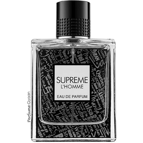Fragrance World Supreme L'Homme Eau De Parfum 100ml