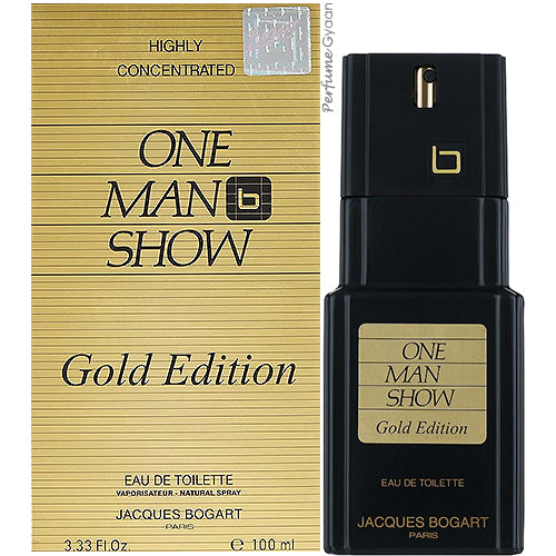 One Man Show Gold Edition by Jacques Bogart Eau de Toilette 100ml
