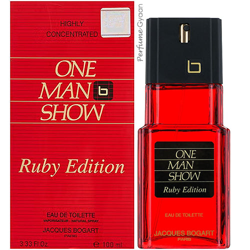 One Man Show Ruby Edition by Jacques Bogart Eau de Toilette 100ml