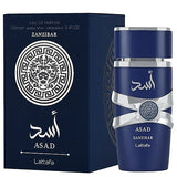 Lattafa Asad Zanzibar Eau de Parfum 100ml & Decants