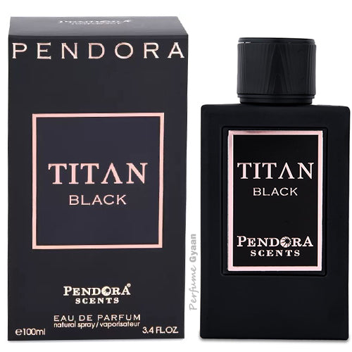 Paris Corner Titan Black Men's 100ml (Bvlgari Man in black Clone)