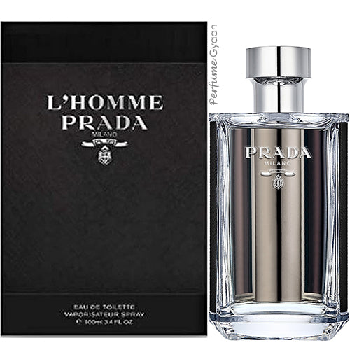 Prada L'Homme Eau de Toilette for Men 100ml