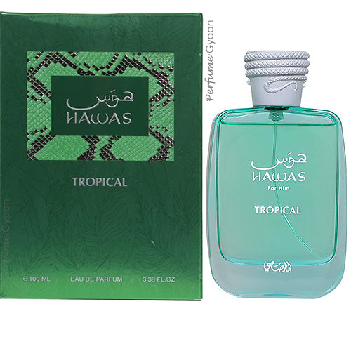 Rasasi Hawas Tropical Eau De Parfum (JPG Paradise Garden Clone) 100ml