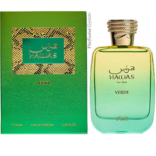 Rasasi Hawas Verde Eau de Parfum 100ml