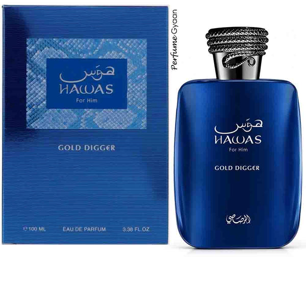 Rasasi Hawas Gold Digger Eau De Parfum 100ml