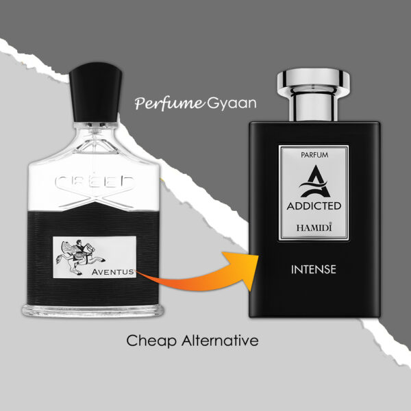 Hamidi Addicted Intense Parfum (Creed Aventus Twist) 110ml - Image 3