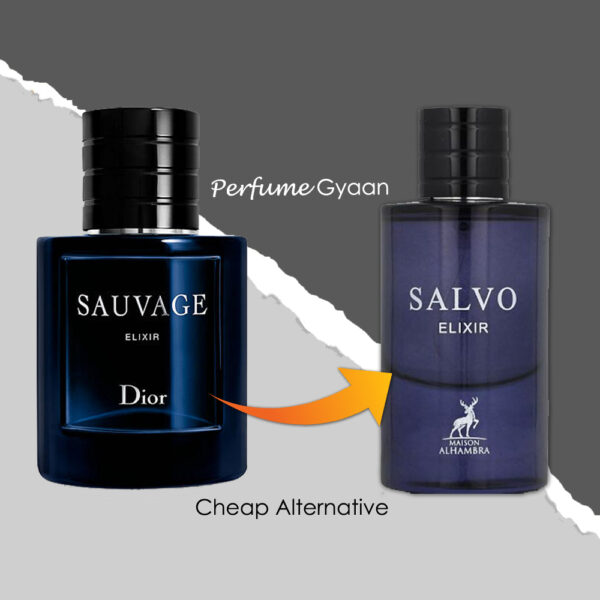 Maison Alhambra Salvo Elixir EDP (Sauvage Elixir Twist) 60ml - Image 3