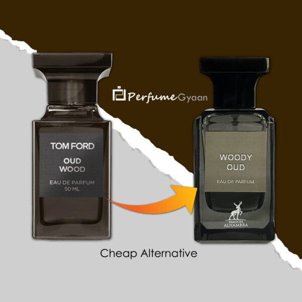 Maison Alhambra Woody Oud Eau de Parfum 80ml - Image 3