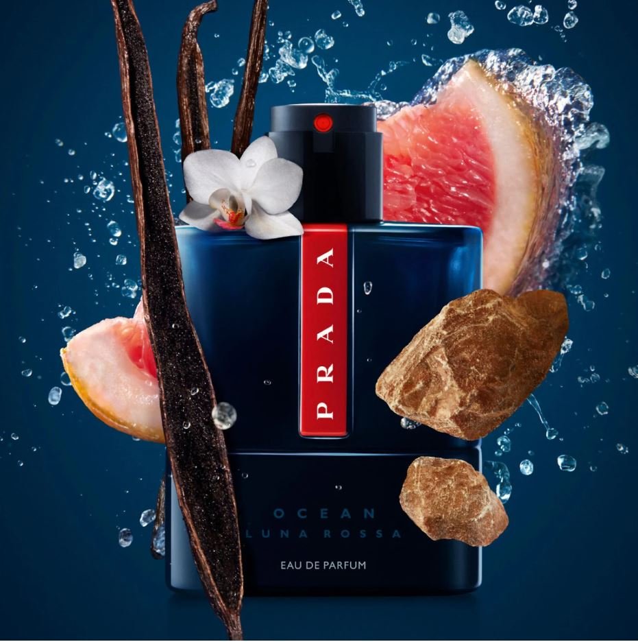 Prada Luna Rossa Ocean Eau de Parfum 3.3 oz / 100 ml - Image 3