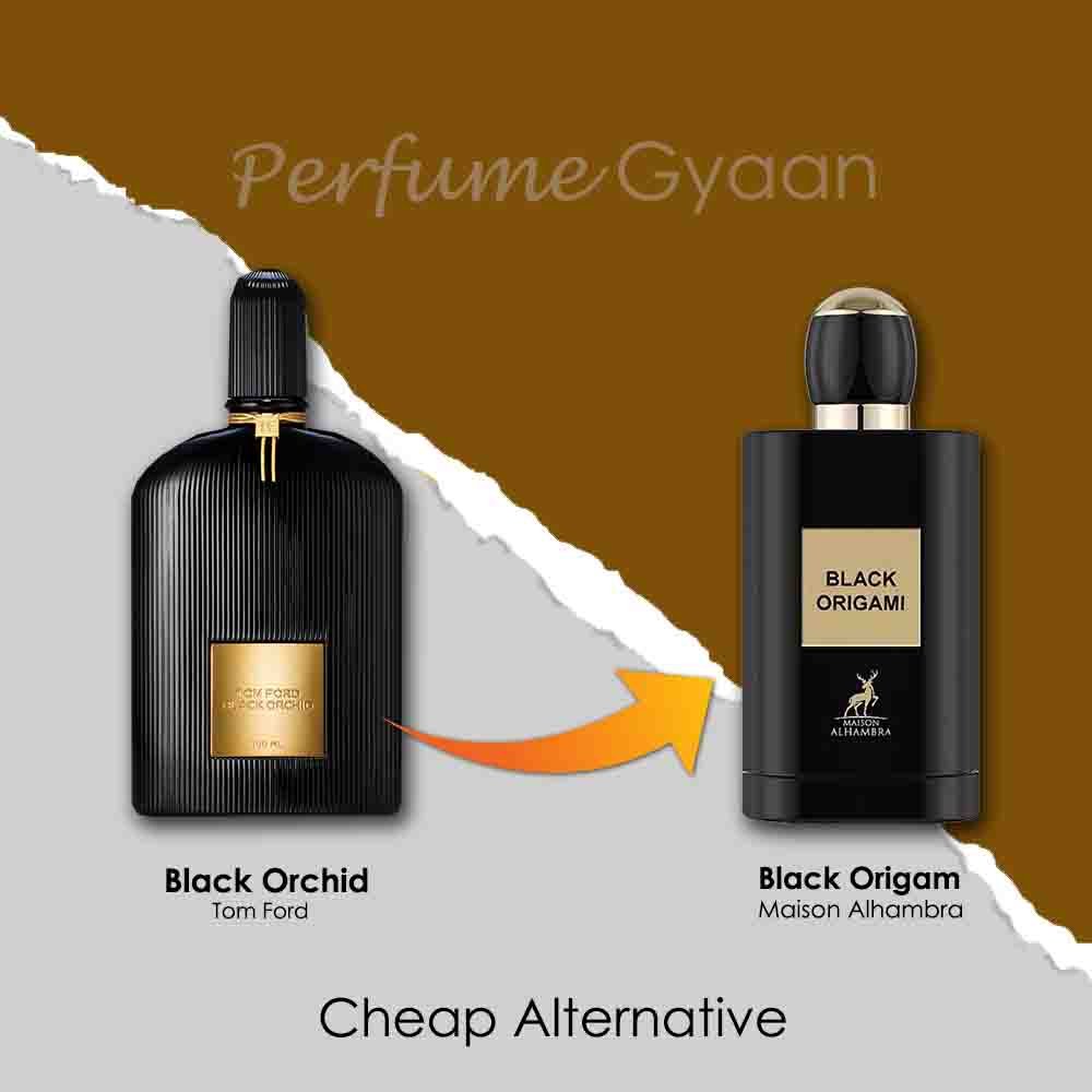 Maison Alhambra Black Origami EDP (Tom Ford Black Orchid Clone) 100ml - Image 3