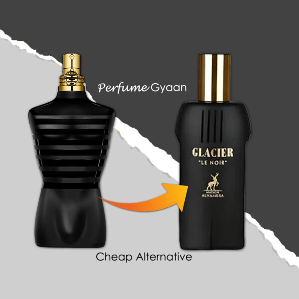 Maison Alhambra Glacier Le Noir Eau de Parfum (JPG Le Male Le Parfum Clone) 100ml - Image 3