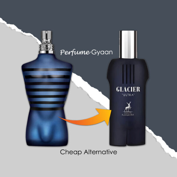 Maison Alhambra Glacier Ultra Eau de Parfum (JPG Ultra male Clone) 100ml - Image 3