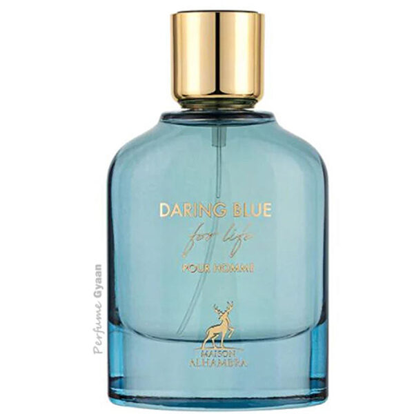 Maison Alhambra Daring Blue For Life Pour Homme Eau De Parfum 100ml (D&G Light Blue Forever Clone)