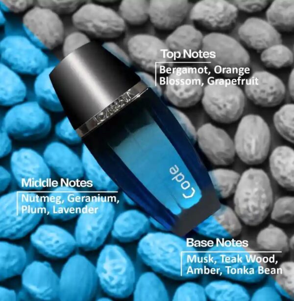 Lomani Code Eau de Toilette for Men (100ml) - Image 3