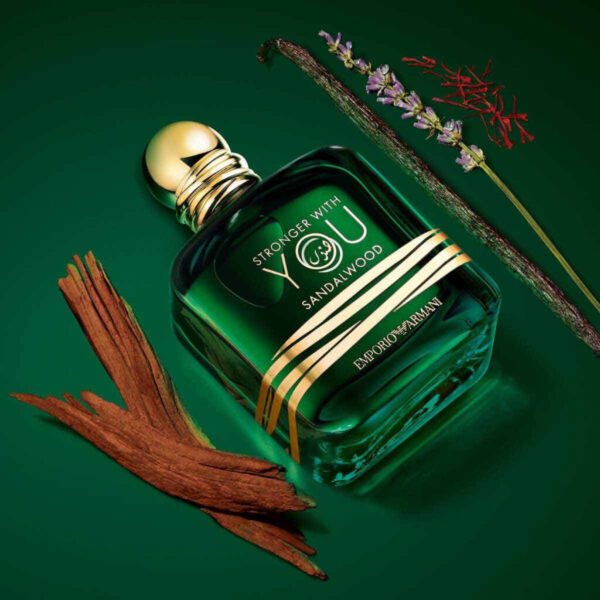 Emporio Armani Stronger With You Sandalwood Eau de Parfum 100ml - Image 3