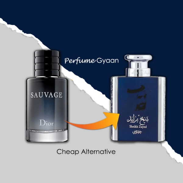 Ard Al Khaleej Sheikh Zayed Blue Eau de Parfum 100ml (Spot on Sauvage Clone) - Image 3
