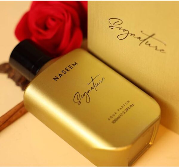 Naseem Signature Gold Aqua Eau de Parfum 100ml - Image 3