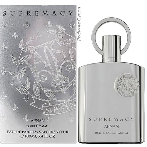 Afnan Supremacy Silver Eau de Parfum 100ml - Image 2