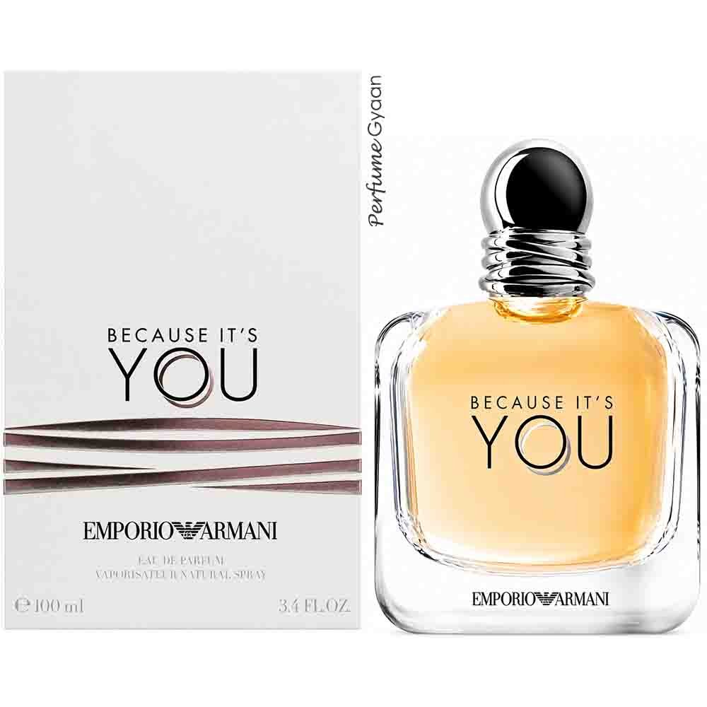 Emporio Armani Because It's You Eau de Parfum 100ml - Image 2