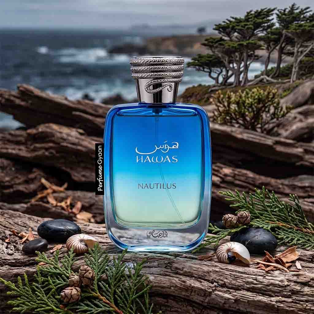 Rasasi Hawas Nautilus Eau de Parfum 100ml (40 Knots Twist) - Image 3