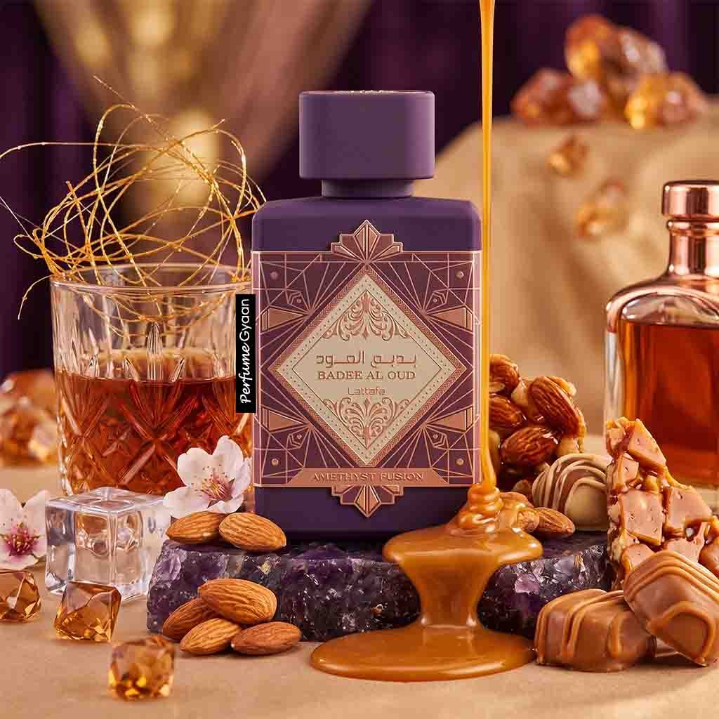 Lattafa Bade'e Al Oud Amethyst Fusion EDP 100ml - Image 3